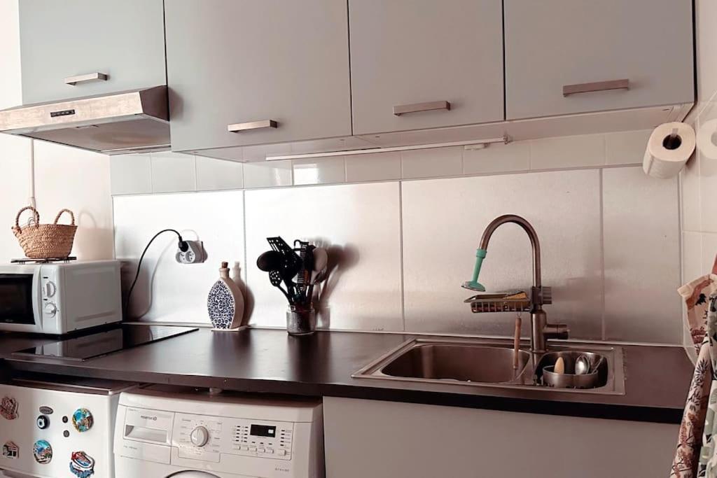 Studio Cozy Pour 2 Personnes Paris Bercy Apartment Bagian luar foto